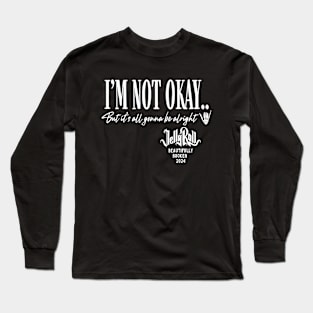 I am not okay Jelly Roll  Beautifully Broken Tour 2024 Long Sleeve T-Shirt